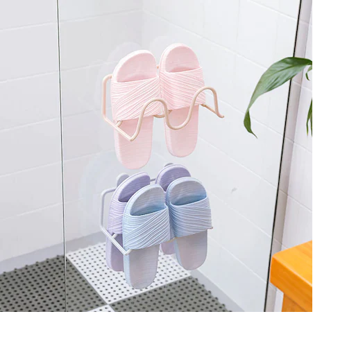 Suport pentru papuci suspendabil, 23x11.5x13.5 cm, Alb [4]