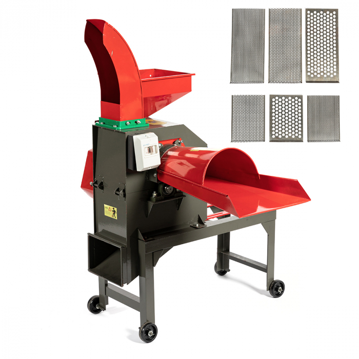 Tocator furaje, 40024, fara motor, 4 site, ciocanele, 500kg/h, Start/Stop, Micul Fermier GF-2021 [2]