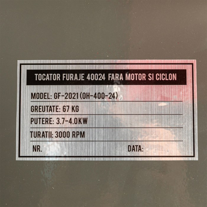 Tocator furaje, 40024, fara motor, 4 site, ciocanele, 500kg/h, Start/Stop, Micul Fermier GF-2021 [17]