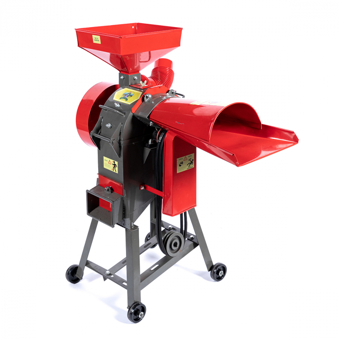 Tocator furaje, cu turbina, 30C, fara motor si ciclon, 4 site, ciocanele, Start/Stop, Micul Fermier GF-2023 [2]