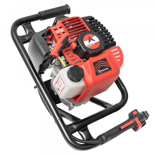 Motoburghiu pe benzina, foreza pentru pamant, TRGIO TECH, 1.5 kw, 2.5 Cp + burghiu 200 mm [5]