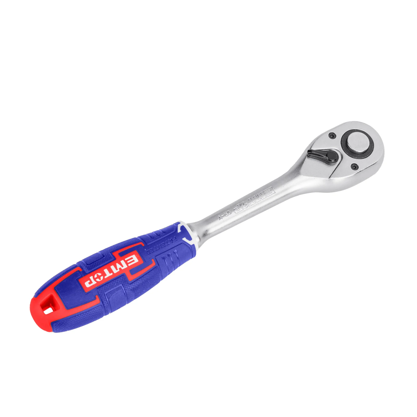 Trusa de chei tubulare, cu clichet, 1/2"+1/4", 51 piese, Chrome Vanadium, cutie transport, EMTOP [2]