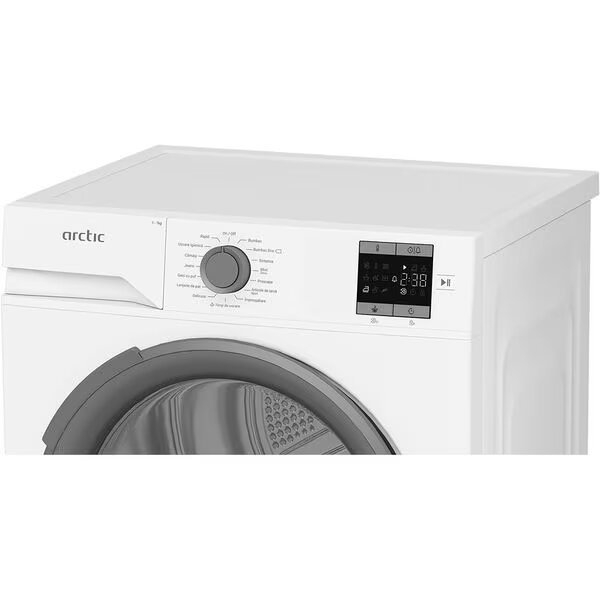 Uscator de rufe cu pompa de caldura, capacitate 7 kg, 15 programe, Alb, ARCTIC [4]