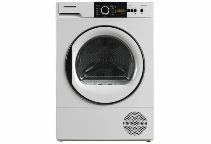 Uscator de rufe cu pompa de caldura, capacitate 7 kg, 15 programe, clasa A, Alb, HEINNER [2]