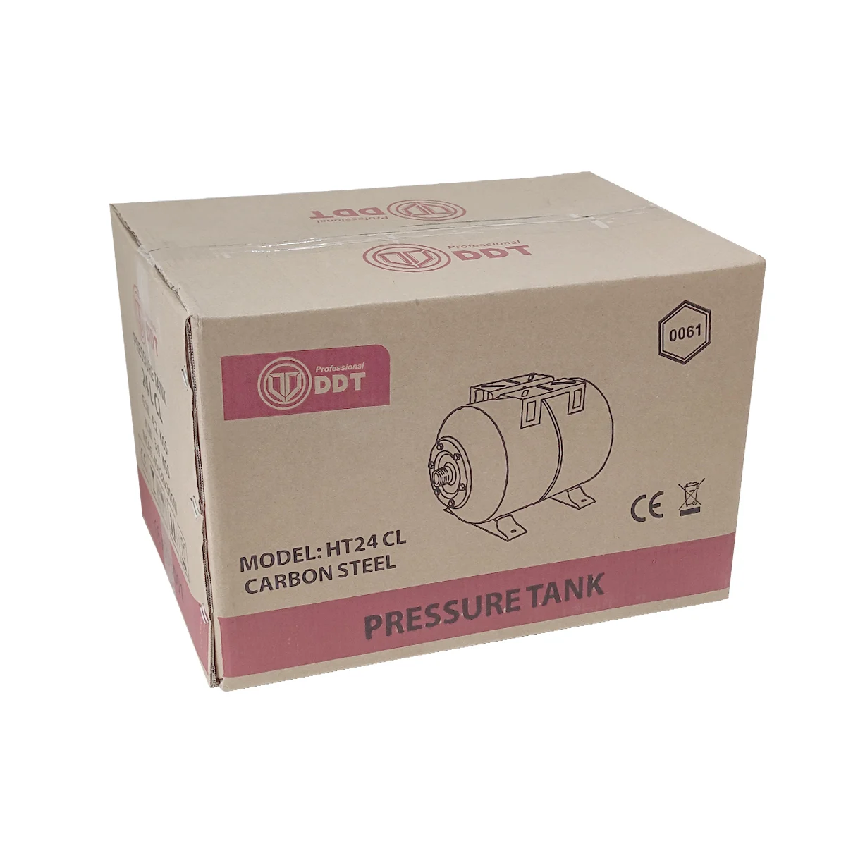 Vas de expansiune, 24L, cu membrana, 10 bar, DDT HT24CL [6]