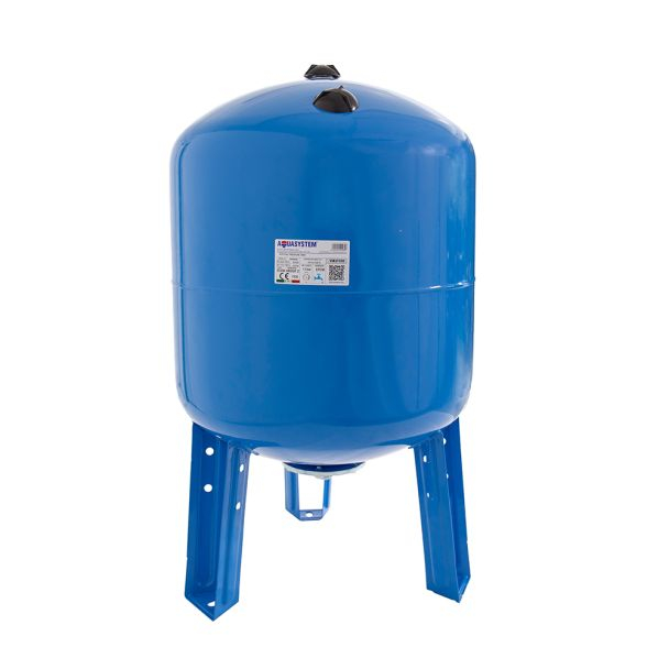 Vas de expansiune, vertical cu suport, Aquasystem VAV100, apa rece, volum 100 l, presiune max.10 bari [1]
