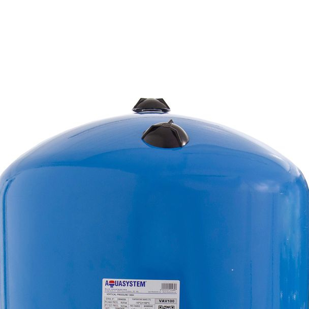 Vas de expansiune, vertical cu suport, Aquasystem VAV100, apa rece, volum 100 l, presiune max.10 bari [3]
