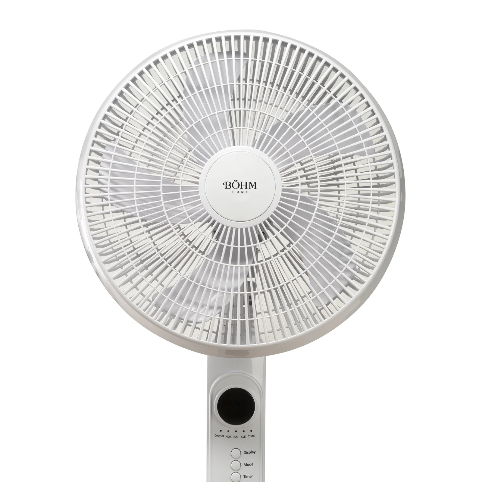 Ventilator cu picior, reglabil pe inaltime, 125cm, oscilatie 75*, 3 viteze, putere 45W, 5 pale, alb, BOHM [5]