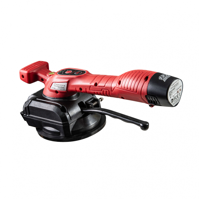 Ventuza cu acumulator, vibratii, 12V, 2ah, baterie LI-ION, placi ceramice, gresie, faianta, Raider RD-TV01 [4]