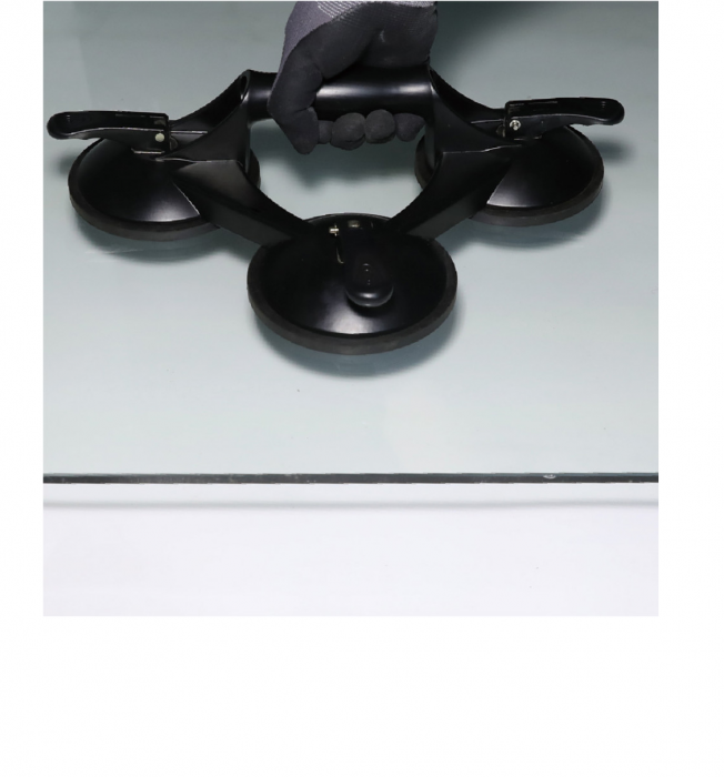 Ventuza tripla, pentru placi ceramice, Ø125MM, 110KG - BIHUI-SCTB4 [4]