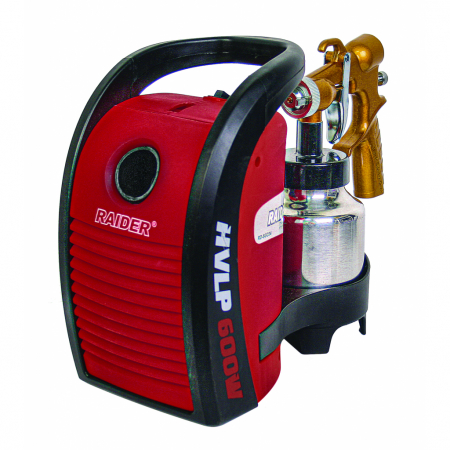 Pistoale de Vopsit - Pistol de vopsit, 600W, ø1.8mm, 1L, metalic, pistol, Raider RD-SGC04