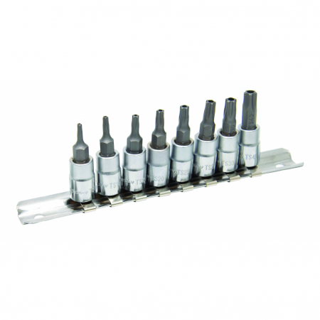 Set 8 biti Torx 1/4' TS8-40 TMP Top Master 330149, Profesional [1]