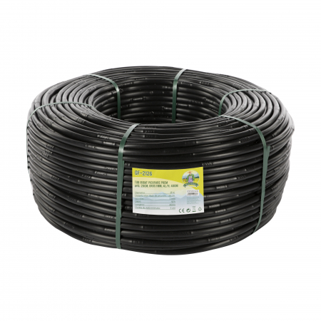 Furtune & Sisteme Irigatii - Tub irigat picurare, PREMIUM, Ø16, 20cm, grosime 1mm, 4l/h, 400m, Micul Fermier GF-2126