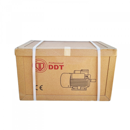 Motor electric monofazat, DDT, 4 Kw, 3000 rpm, 2 condensatori, corp fonta [2]