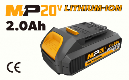 Acumulator Li-ion 2.0Ah, 20V, MP20V, Tolsen 87472