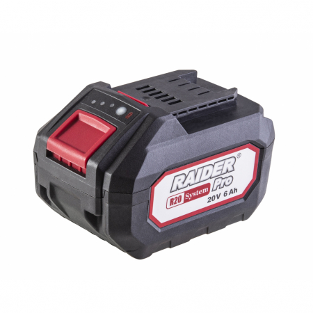 Acumulator Li-ion 20V, 6Ah, Raider RDP-R20, System R20
