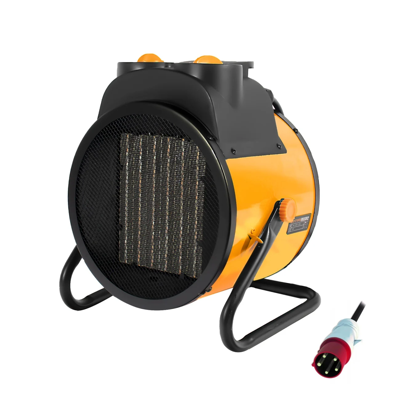 Aeroterme - Aeroterma electrica, 3 trepte putere, trifazata, 380V, 5000W, suprafata 100 m2, Rotor RH-50R2