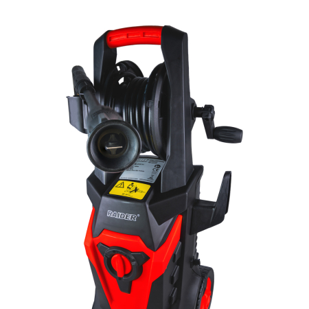Aparat de spalat cu jet, 1800 W, 140 bar, 230 V, tambur furtun, pistol, RAIDER [2]