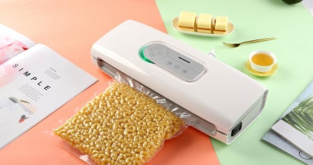 Aparat de vidat, alimente, furtun vidare caserole, umeda/uscata, sigilare, rola pungi inclusa, 140W, Heinner [3]