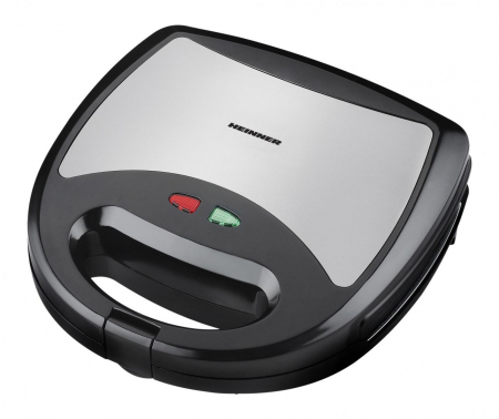 Aparat electric de facut nuci, capacitate 12 gauri, placi teflonate, 750W, HEINNER [2]