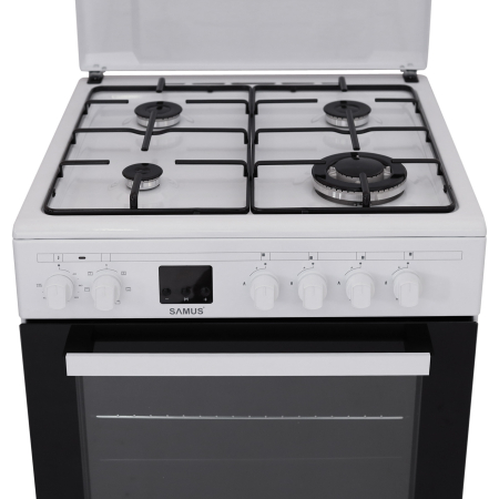 Aragaz cu 4 zone de gatit pe gaz, cuptor electric, Samus SM663AENS [2]