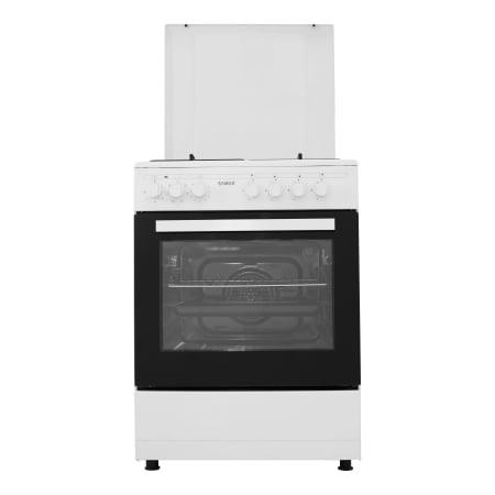 Aragazuri - cuptor electric - Aragaz cu cuptor electric, 7 functii, capacitate 56L, 4 arzatoare gaz, clasa A, 60 x 60 cm, aprindere electrica, Samus