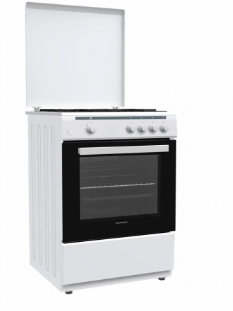 Aragazuri & Plite - Aragaz cu cuptor pe gaz, 4 arzatoare, aprindere electrica, 60 cm, duze GPL, HEINNER