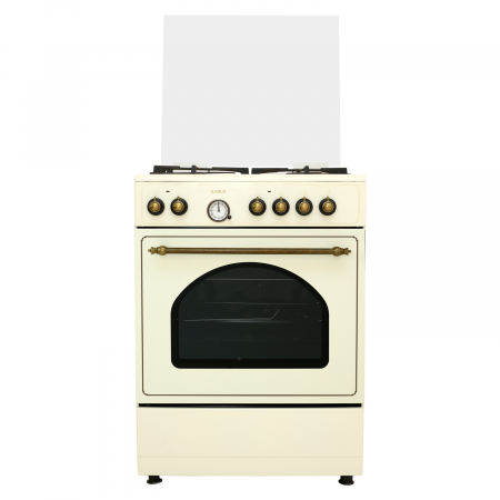 Aragazuri Rustice - Aragaz rustic, 4 arzatoare, cuptor electric, aprindere electrica, Samus SR660EL3C