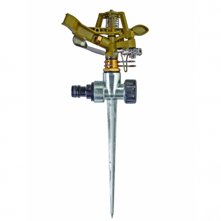 Casa & Gradina - Aspersor din metal, impuls doua cai, directie reglabila, Top Garden 380965