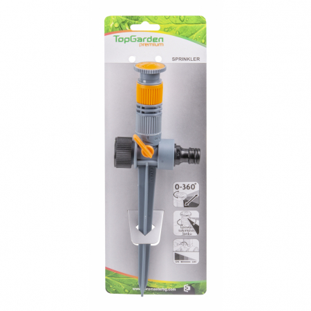 Aspersor din plastic, 360 de grade, sector ajustabil, Top Garden 401201 [1]
