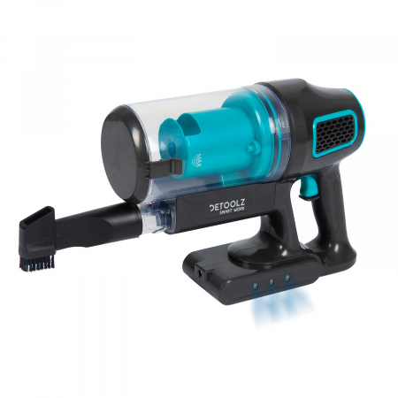 Aspirator cu acumulator DeToolz  DZ-CI102 LI-ION 120W, 0,8L 2200mAh,Filtru HEPA [4]