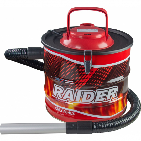 Aspiratoare - Aspirator uscat pentru cenusa, 1000W, filtru Hepa,18L, RAIDER RD-WC02