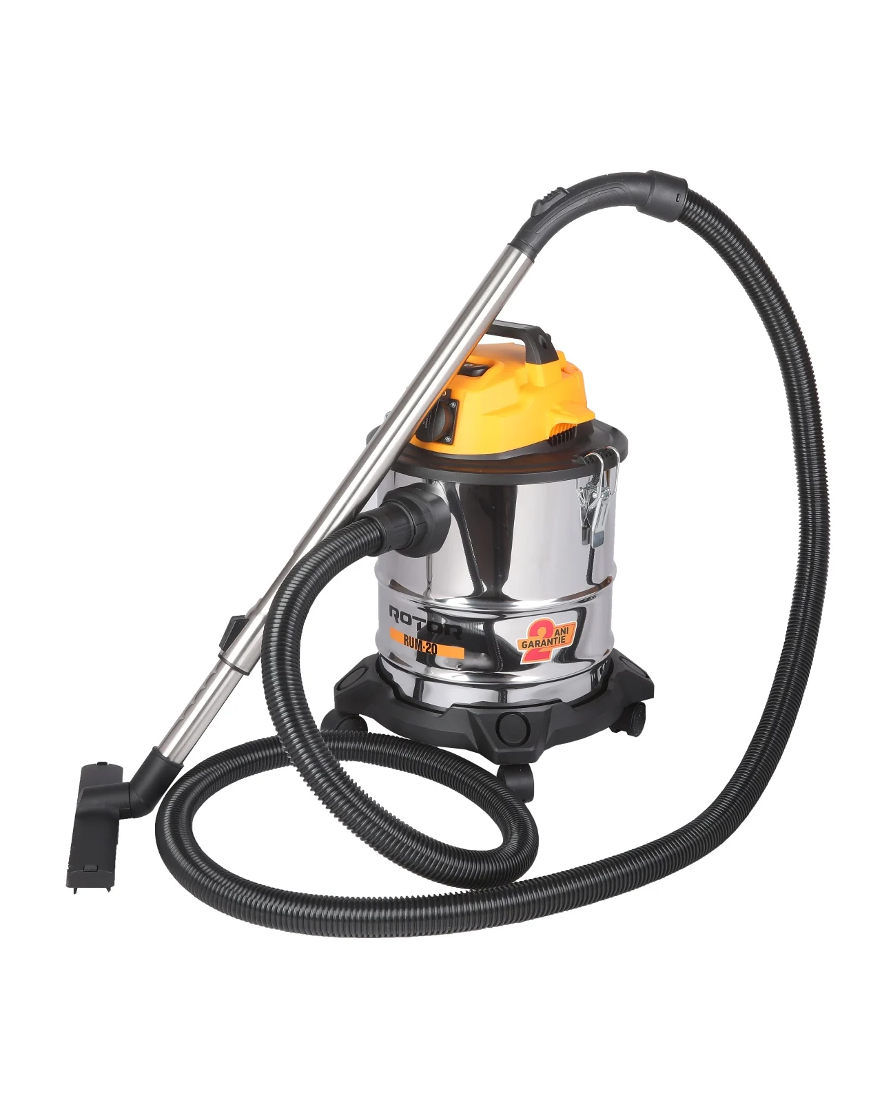 Aspiratoare - Aspirator umed-uscat, capacitate 20 L, putere 1200 W, functie suflare, filtru HEPA, ROTOR