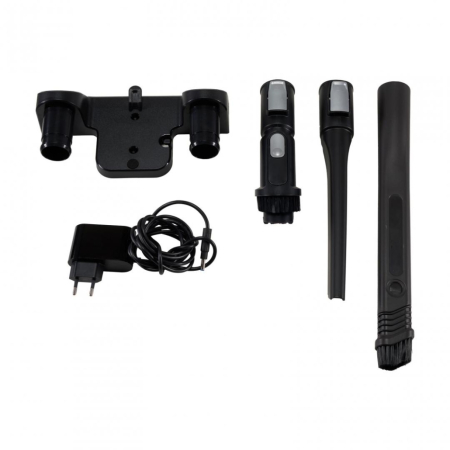 Aspirator vertical cu acumulator, Li-ION, 25.9 V, display LED, putere 450 W, accesorii incluse, suport, HEINNER [13]