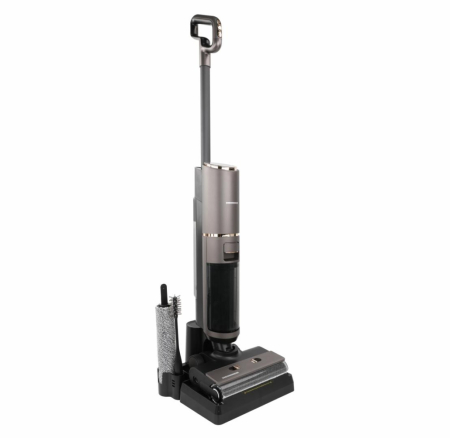 Aspirator vertical cu functie de spalare, afisaj digital, acumulator LI-ION 22.2 V, autocuratare, aspirare umed-uscat, HEINNER [3]