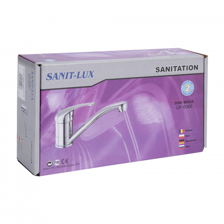 Baterie bucatarie, DS-91012, 19CM, Sanit Lux, GF-0066 [2]