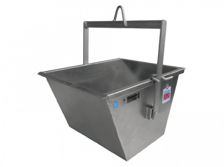 Scule&Unelte Gama Premium - Bena Trapezoidala, 150 Litri, cu inel pentru electropalane, IORI-TPZ150L