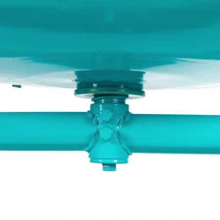 Betoniera, capacitate 140L, putere 850W, cu roti si coroana din fonta, 380mm, 230V, DETOOLZ [11]