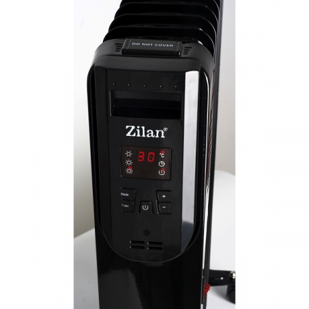 Calorifer electric ulei, Zilan ZLN-3031, 9 elementi, telecomanda, ecran LED, 2000W [3]