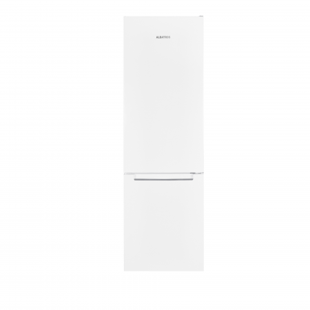 Combine frigorifice - Combina frigorifica, 2 usi, capacitate 280 L, clasa E, lumina LED, usi reversibile, dezghetare automata, Alb, ALBATROS