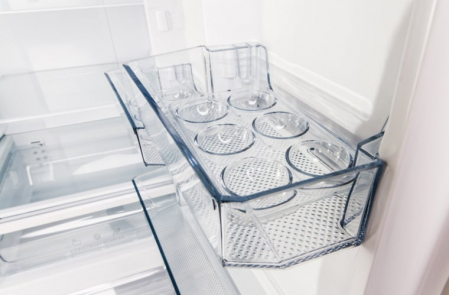Combina frigorifica, 2 usi, capacitate 310 L, NO FROST, lumina LED, usi reversibile, fast freeze, Inox, VIVAX [5]