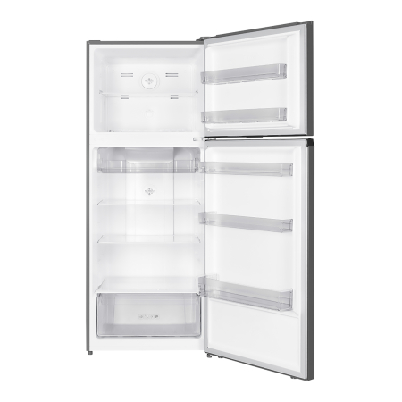 Combina frigorifica 2 usi, capacitate 415 L, NO FROST, afisaj LED, clasa E, INOX, PYRAMIS [2]
