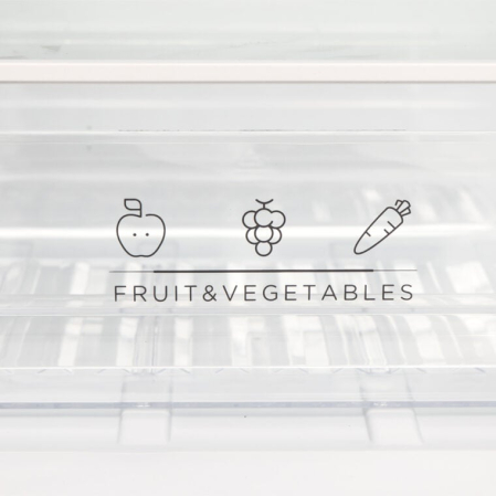 Combina frigorifica, capacitate 174 L, Low Frost, termostat reglabil, lumina LED, usi reversibile, Argintiu, VIVAX [9]