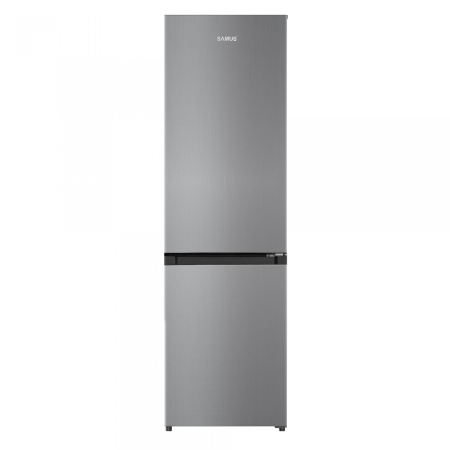 Combine frigorifice - Combina frigorifica, capacitate 253 L, motor inverter, NO FROST, termostat, dezghetare automata, H 180 cm, Inox, SAMUS