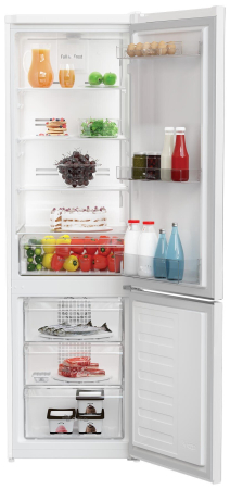 Combina frigorifica, capacitate 266 L, garden fresh, LED, full No Frost, termostat, clasa E, usi reversibile, Alb, ARCTIC [2]