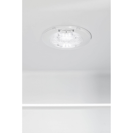 Combina frigorifica, capacitate 268 L, termostat, Less Frost, lumina LED, H 180 cm, congelare rapida, Alb, LDK [2]