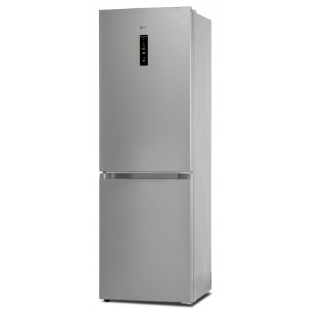 Combine frigorifice - Combina frigorifica, capacitate 290 L, control touch, mod inteligent, No Frost, lumina LED, H 185 cm, congelare rapida, Argintiu, LDK