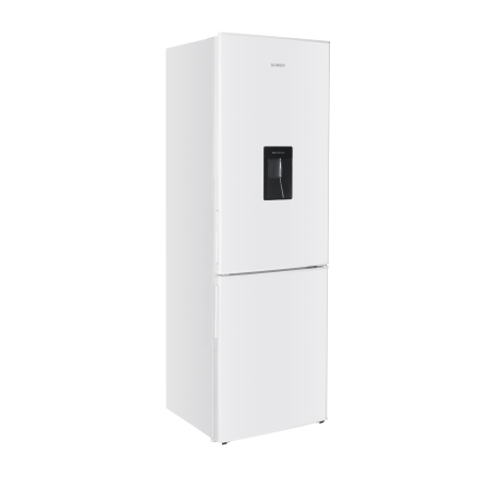 Combina frigorifica, capacitate 313 L, dozator de apa, H 186 cm, 60 x 60 cm, termostat, Alb, SAMUS [1]