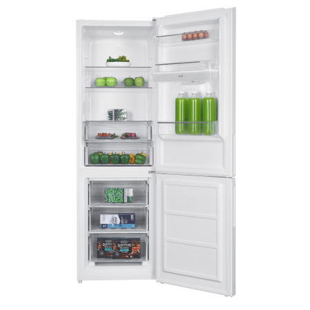 Combina frigorifica, capacitate 313 L, dozator de apa, H 186 cm, 60 x 60 cm, termostat, Alb, SAMUS [2]