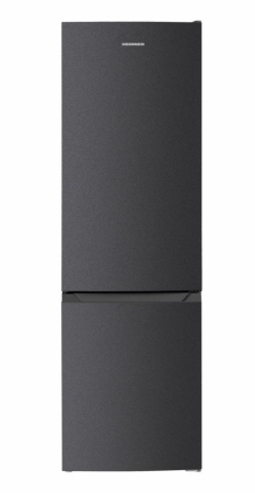 Combine frigorifice - Combina frigorifica, capacitate 315 L, dezghetare automata, usi reversibile, H 186 cm, motor inverter, Gri Antracit, HEINNER